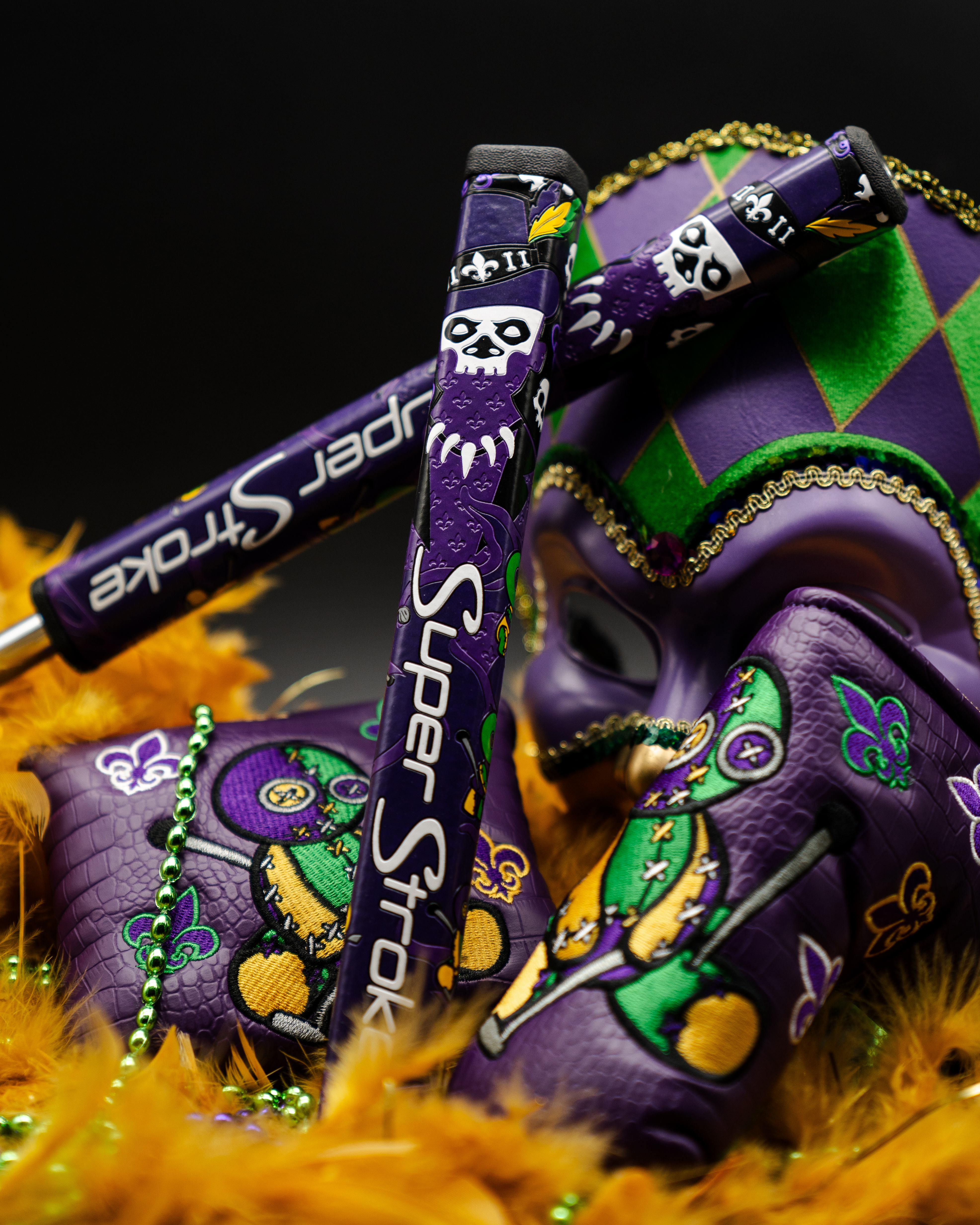 SuperStroke: Releases Mardi Gras Voodoo Collection putter grips
