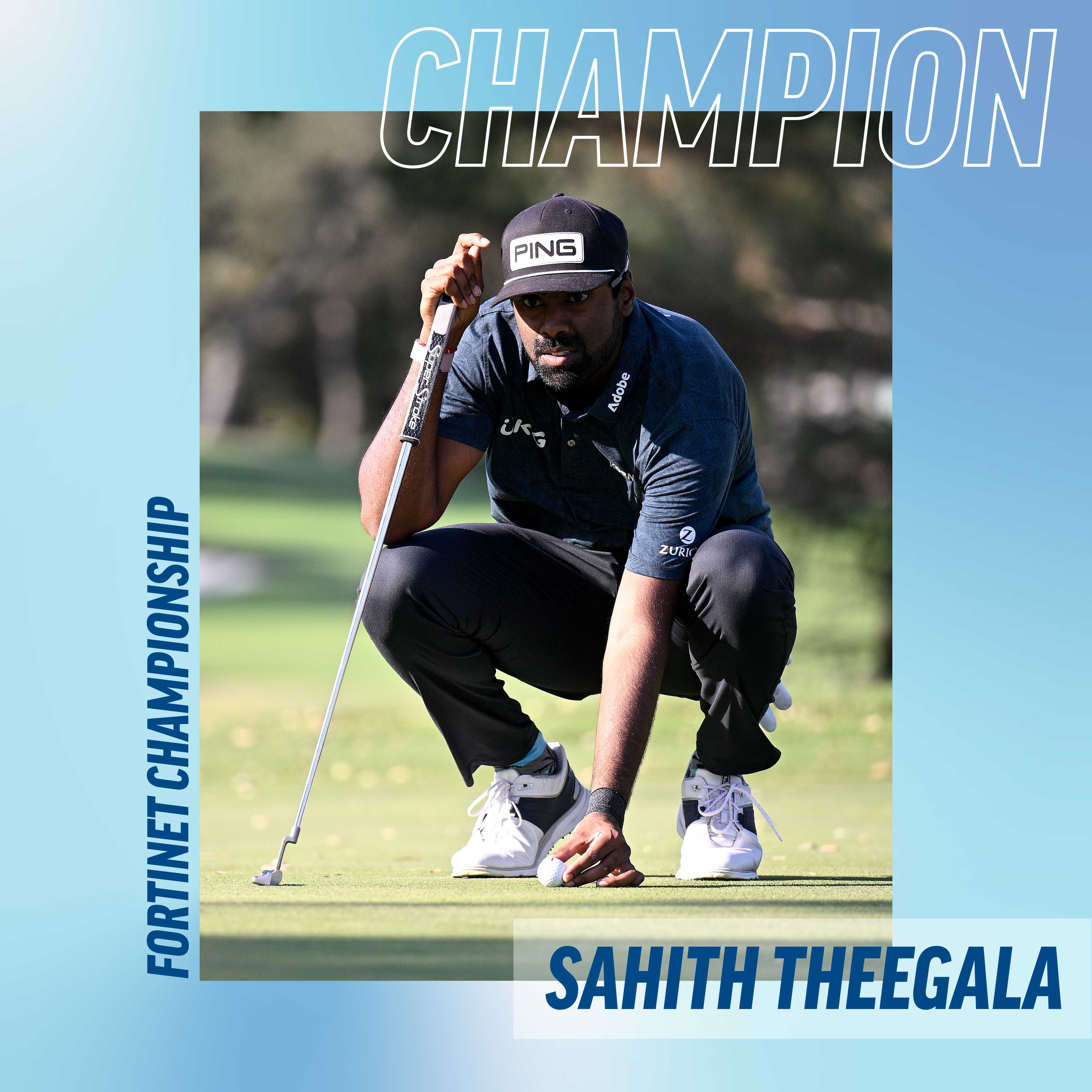 SuperStroke: Congratulates Sahith Theegala on first career