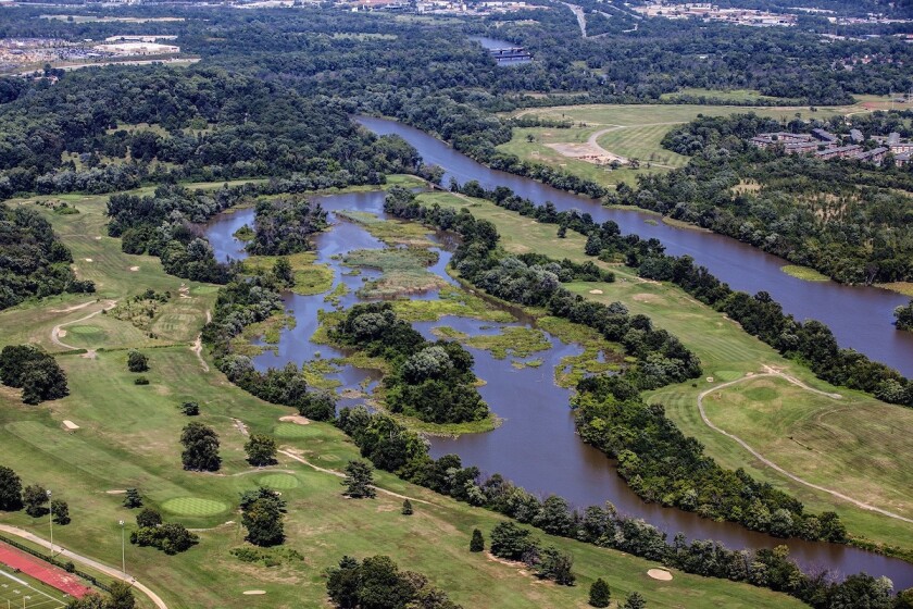Langston Golf Course, first opened in 1939, is one of three 18-hole golf courses on National Park Service land in Washington, DC NPS Marcey Frutchey