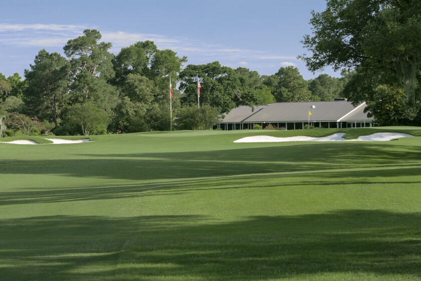 Champions Golf Club Cypress Creek Course 18th hole
