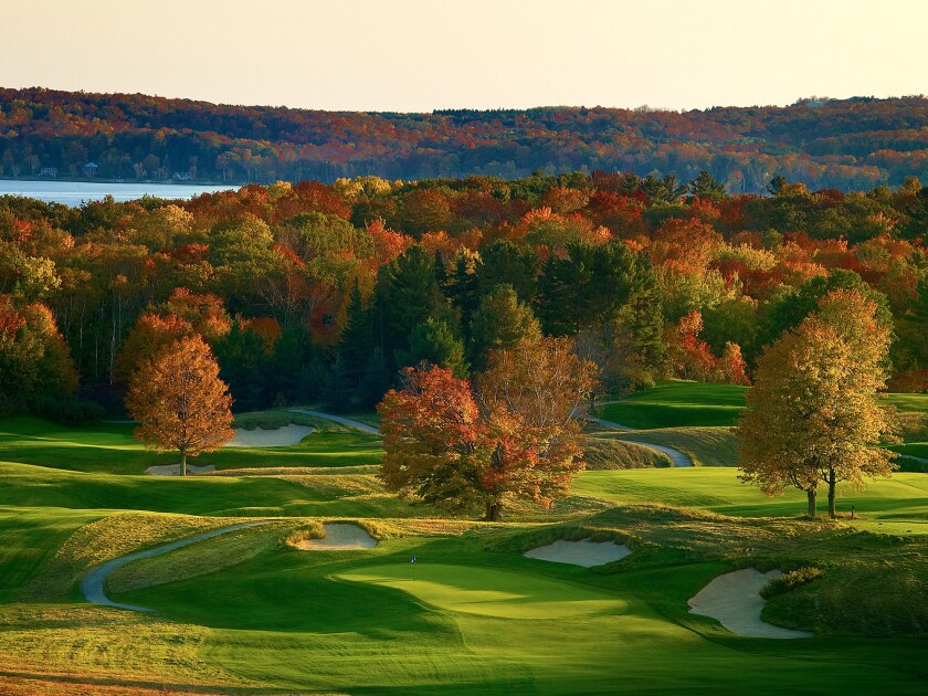 Crystal Downs Country Club in Michigan