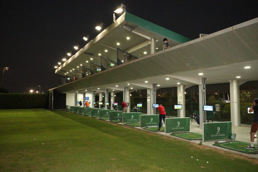 Abu Dhabi City Golf Club practice range