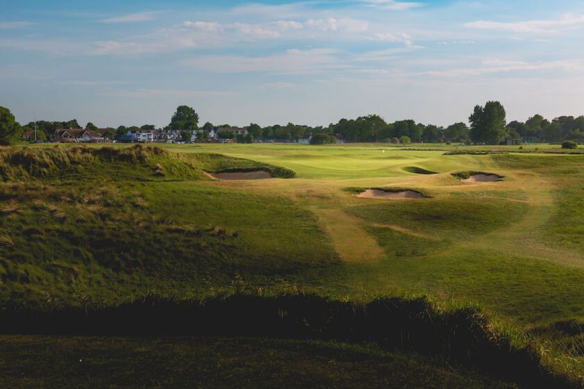 17th Hole at Littlestone Golf Club