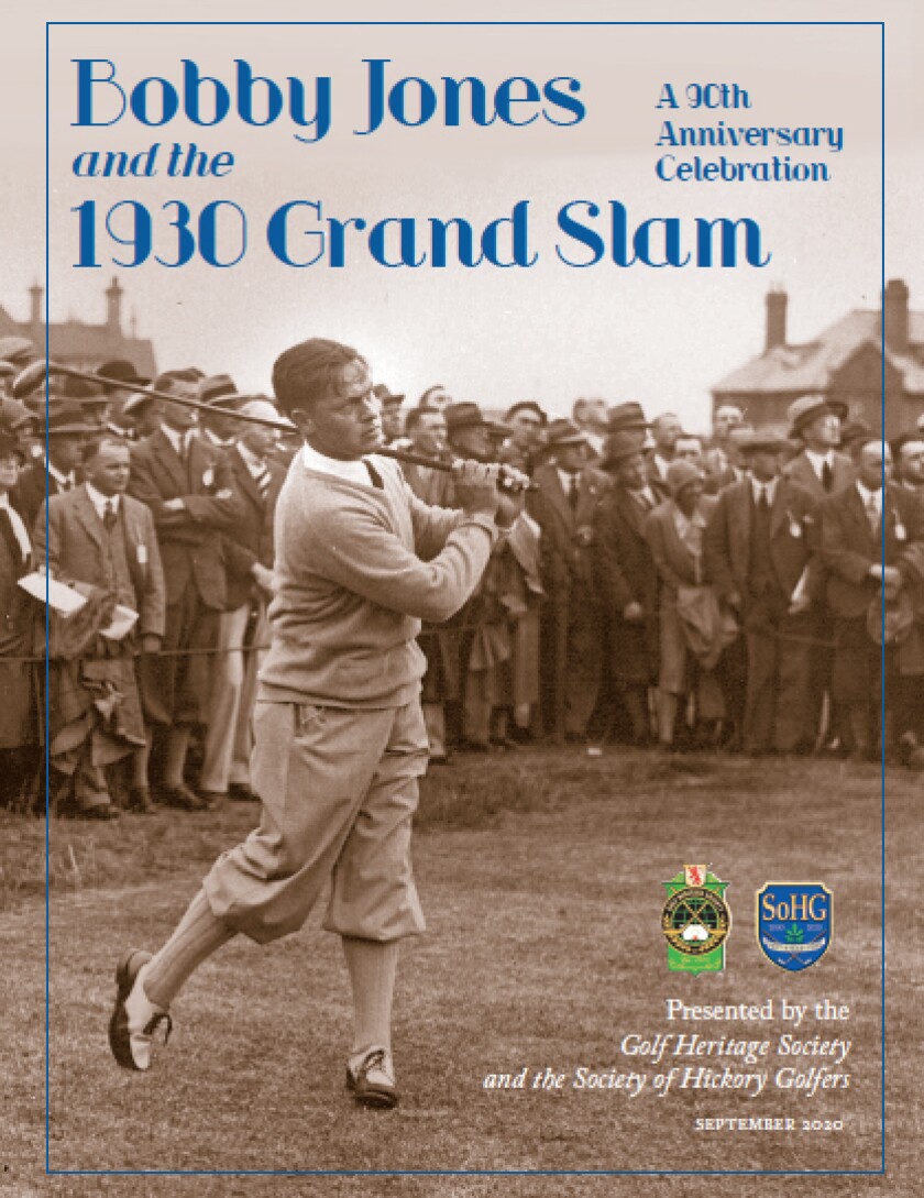 Bobby Jones and the 1930 Grand Slam