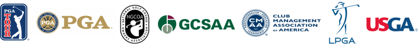 Golf organization logos