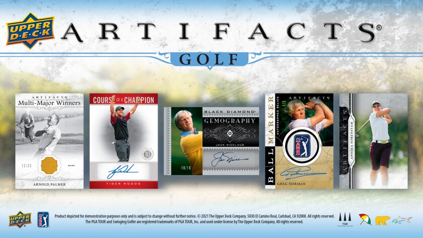 Upper Deck Artifacts Golf