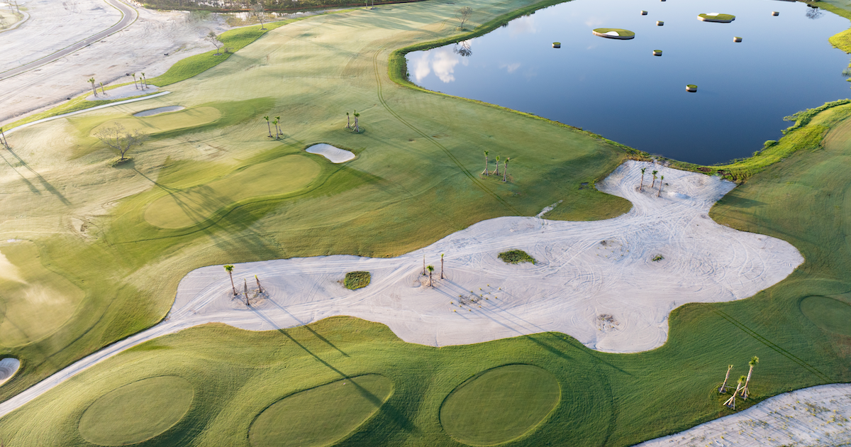 Early course designs display Jim Furyk's architectural fancy