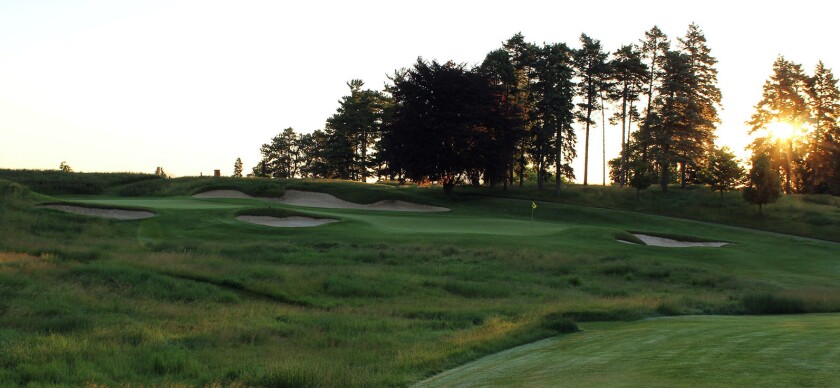 University Of Michigan Golf Course — Hole No. 6