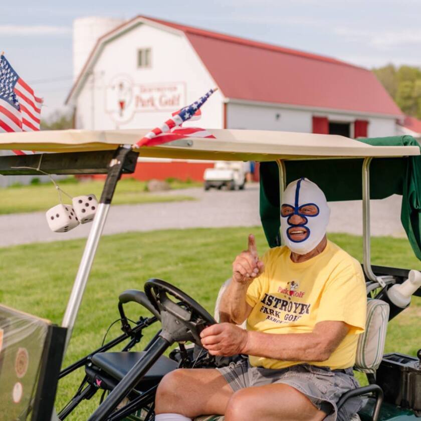 Dick "The Destroyer" Beyer brought the concept of Park Golf back to the United States