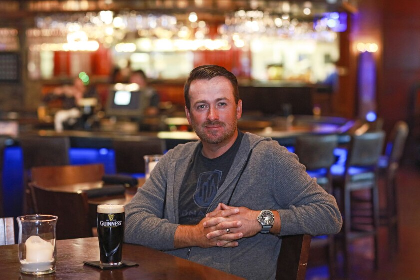 Graeme McDowell at his Nona Blue Modern Tavern
