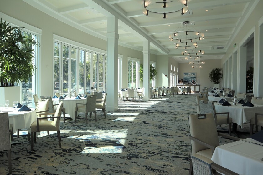 West Bay Golf — Clubhouse Dining Room