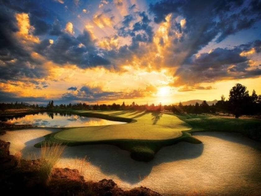 Pronghorn Nicklaus — Hole No. 13