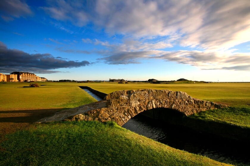 Old Course At St. Andrews, Swilcan Bridge