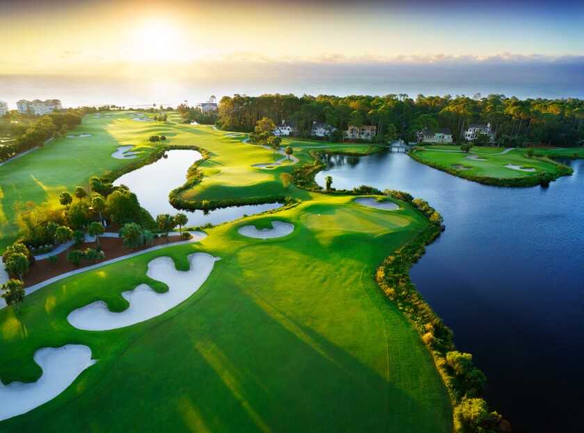 Sea Pines Resort’s Atlantic Dunes – Robert Trent Jones Course Holes No. 10 and 11