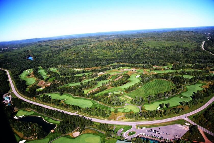 Giants Ridge aerial