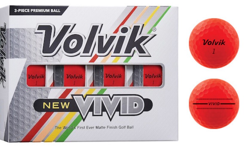 Volvik Vivid golf balls