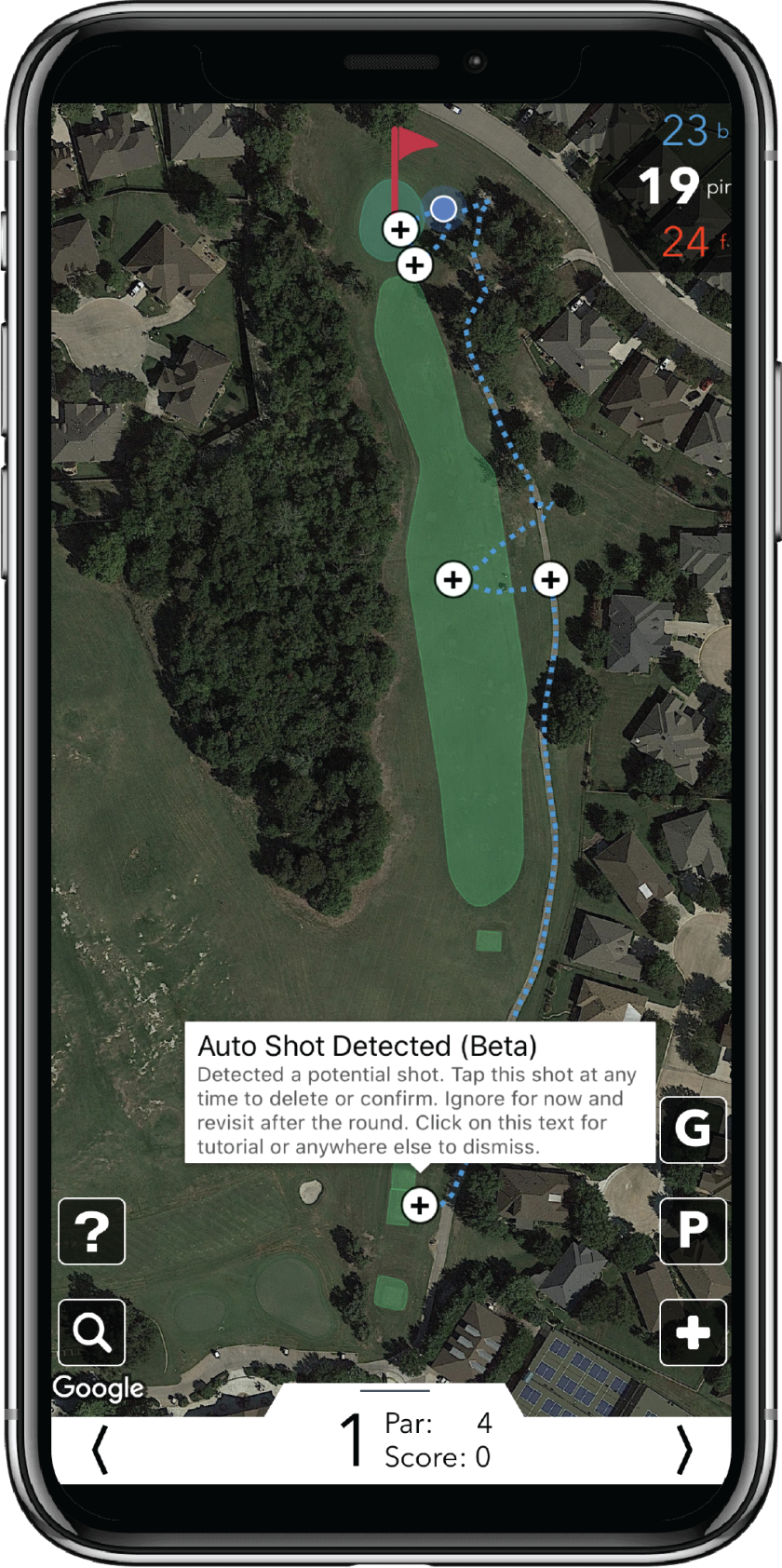 V1 Sports auto shot tracker