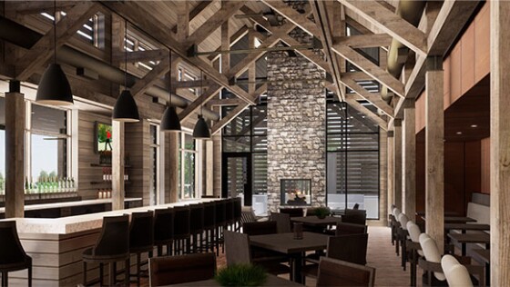 Dormie Club clubhouse renovation 1