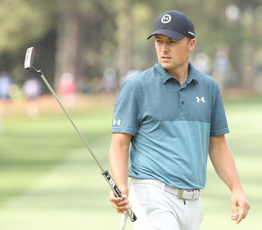 Jordan Spieth at 2021 Masters