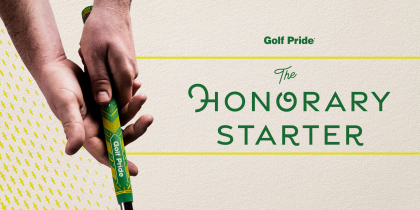 Golf Pride Debuts “Honorary Starter,” Masters-Themed Grips