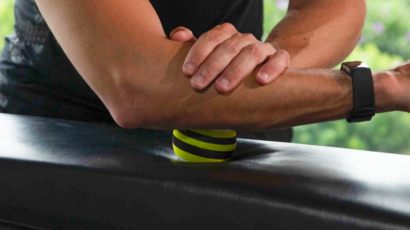 Trigger Point release great for golf elbow