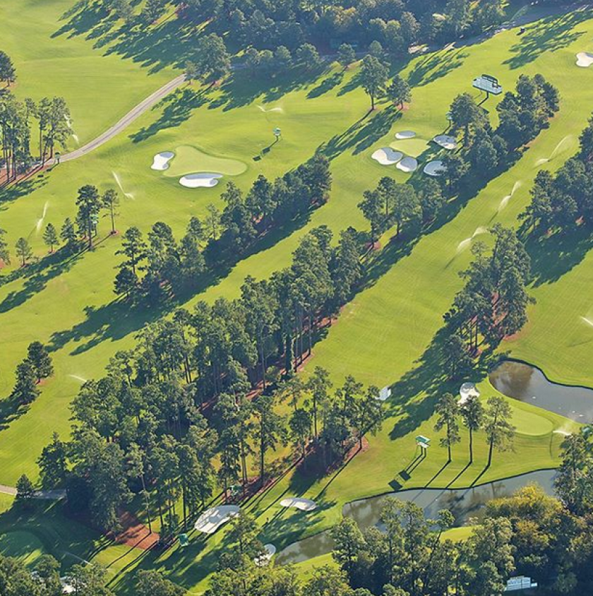 Augusta National in early fall during preparations for 2020 Masters