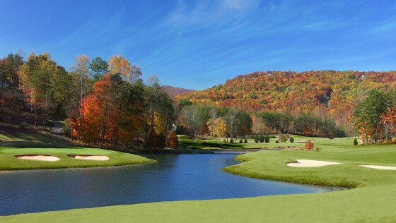 Apple Valley Golf Course at Rumbling Bald Resort in Lake Lure, N.C.