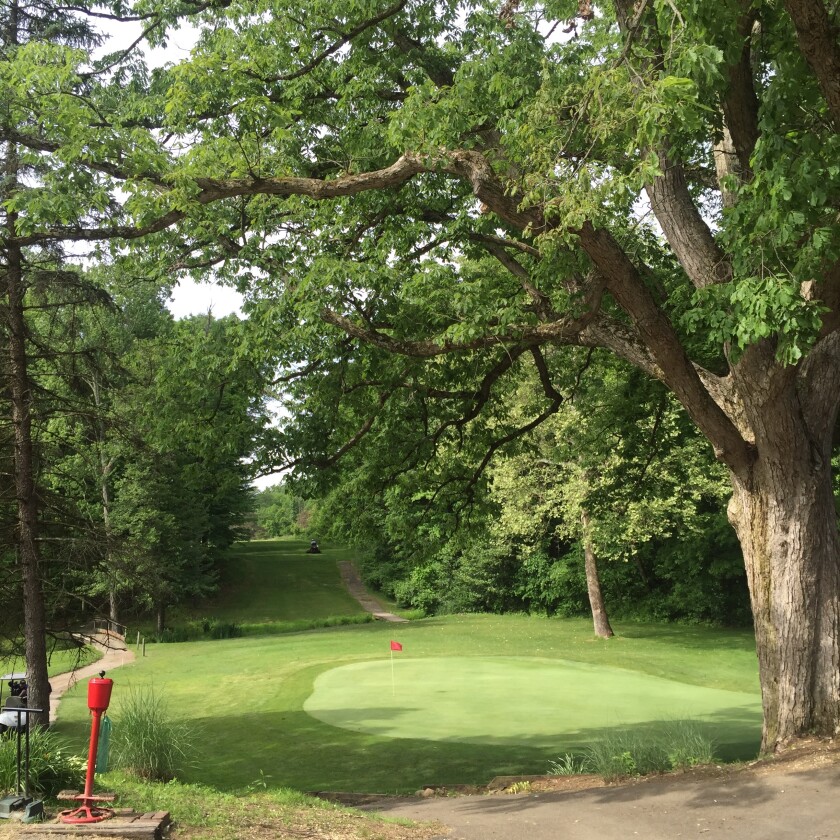 18th hole Minerva Lake Columbus, Ohio