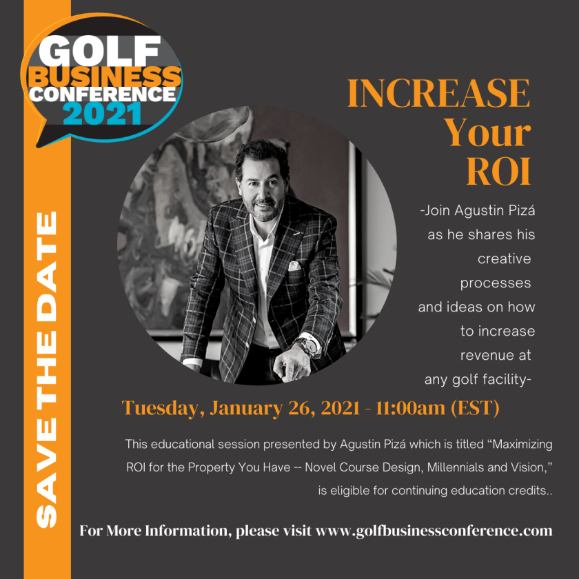 Agustin Piza 2021 Golf Business Conference