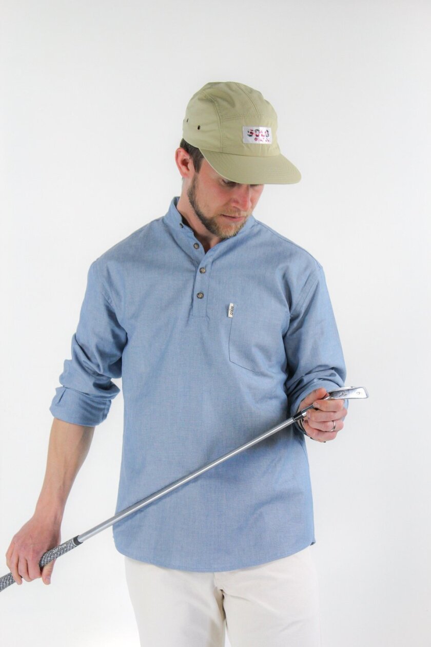 Solo Golf Co. — Long Sleeve Band Collar