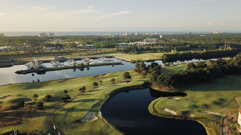 Myrtle Beach — Grande Dunes — Holes Nos. 9 and 18