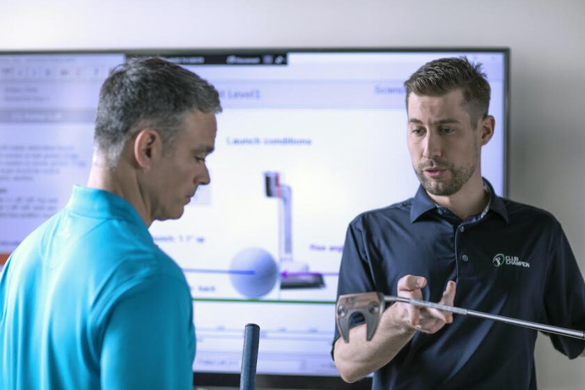 Club Champion putter fitting 1