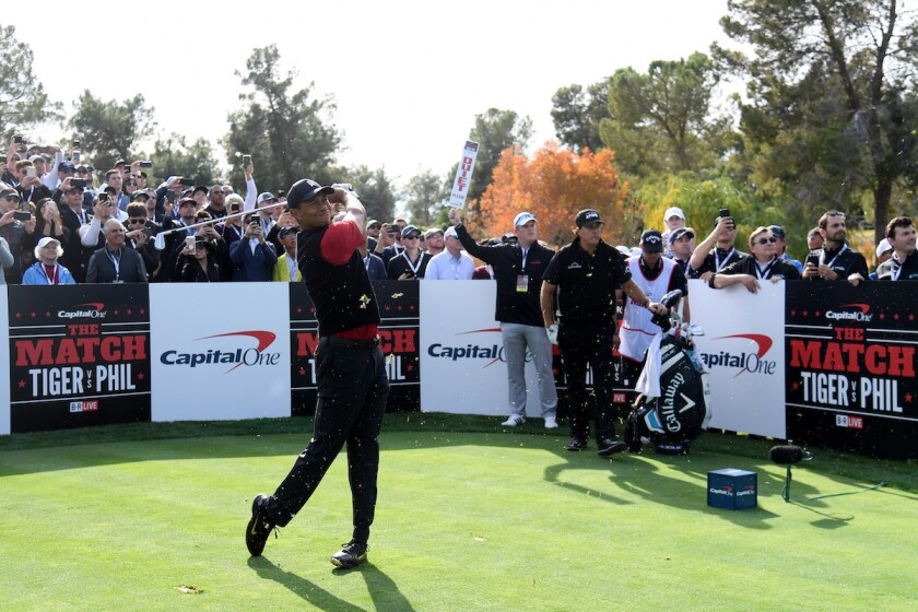 The Match: Tiger Woods versus Phil Mickelson
