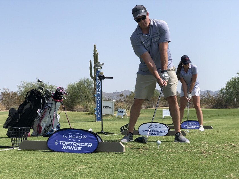 Longbow Golf Club Toptracer Range