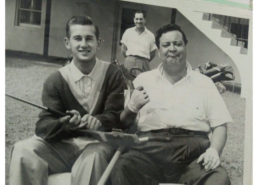 Vince Yanovitch and Jackie Gleason