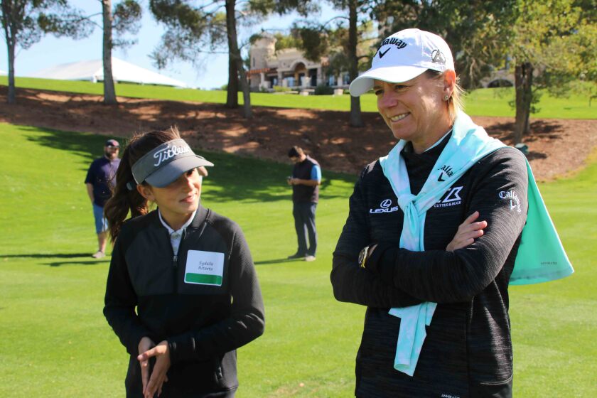 Annika Sorenstam junior golf