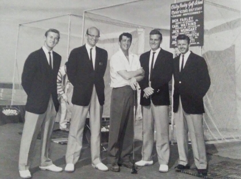 Vince Yanovitch and Dean Martin