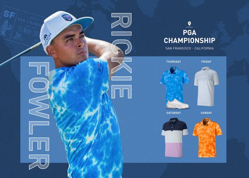 Rickie Fowler Puma Golf 2020 PGA script