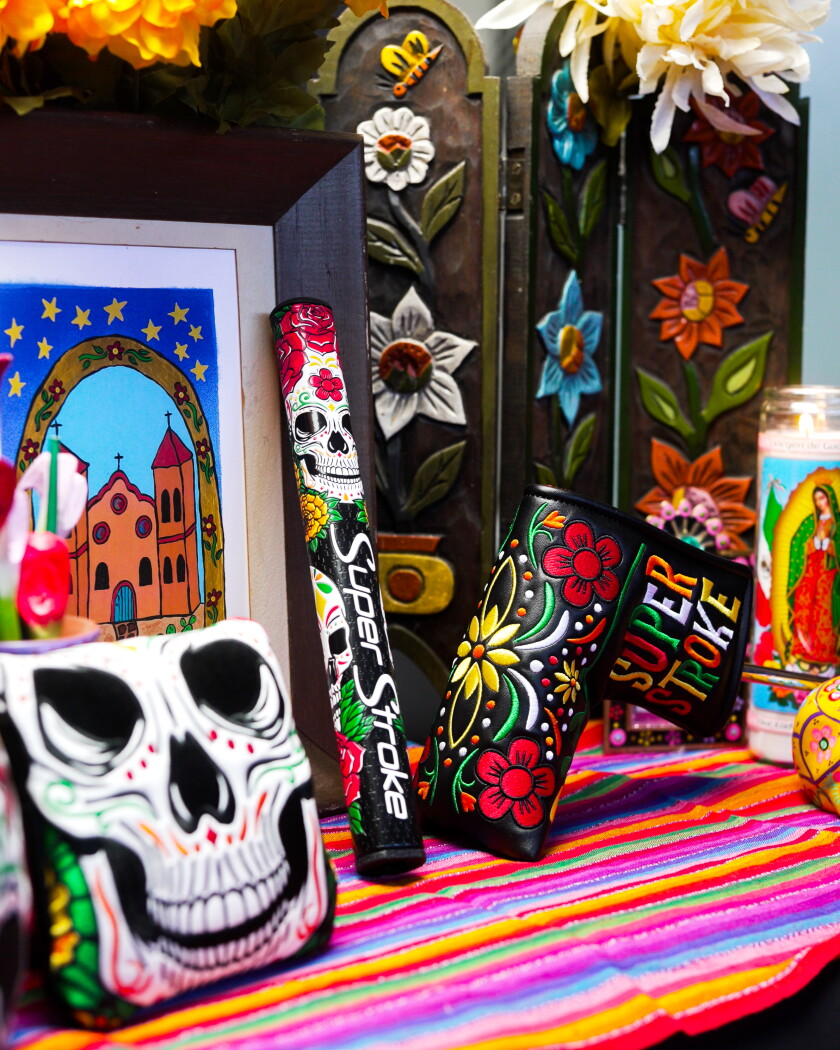 SuperStroke Day of the Dead putter grip