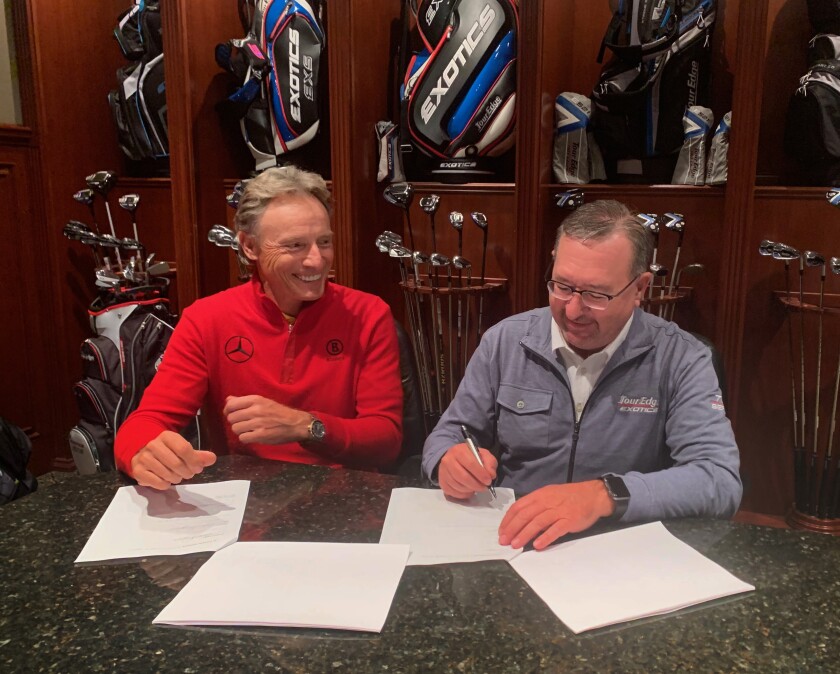 Tour Edge — Bernhard Langer Signing