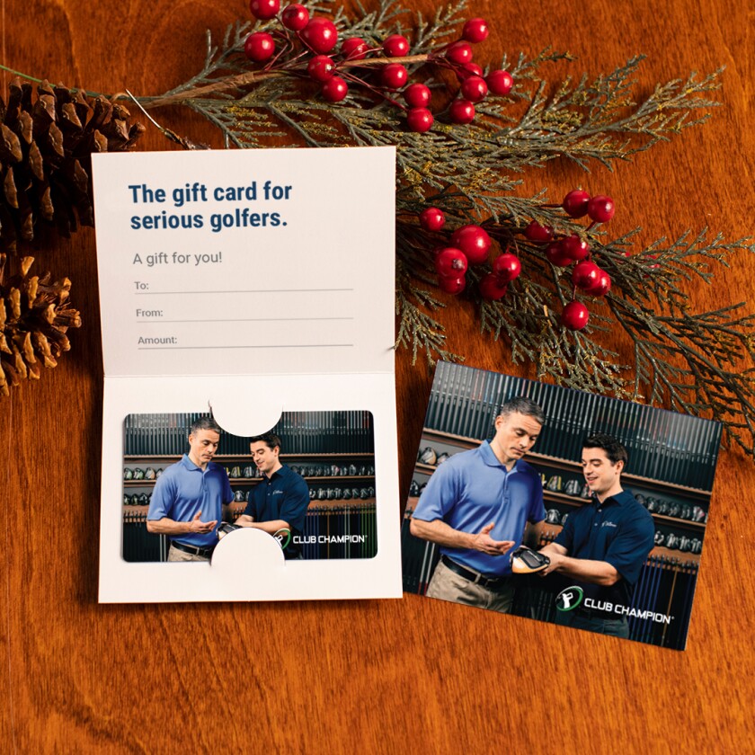 Club Champion gift card