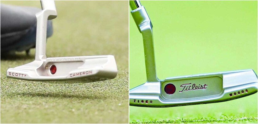 Tiger Woods — Scotty Cameron Putter Switch