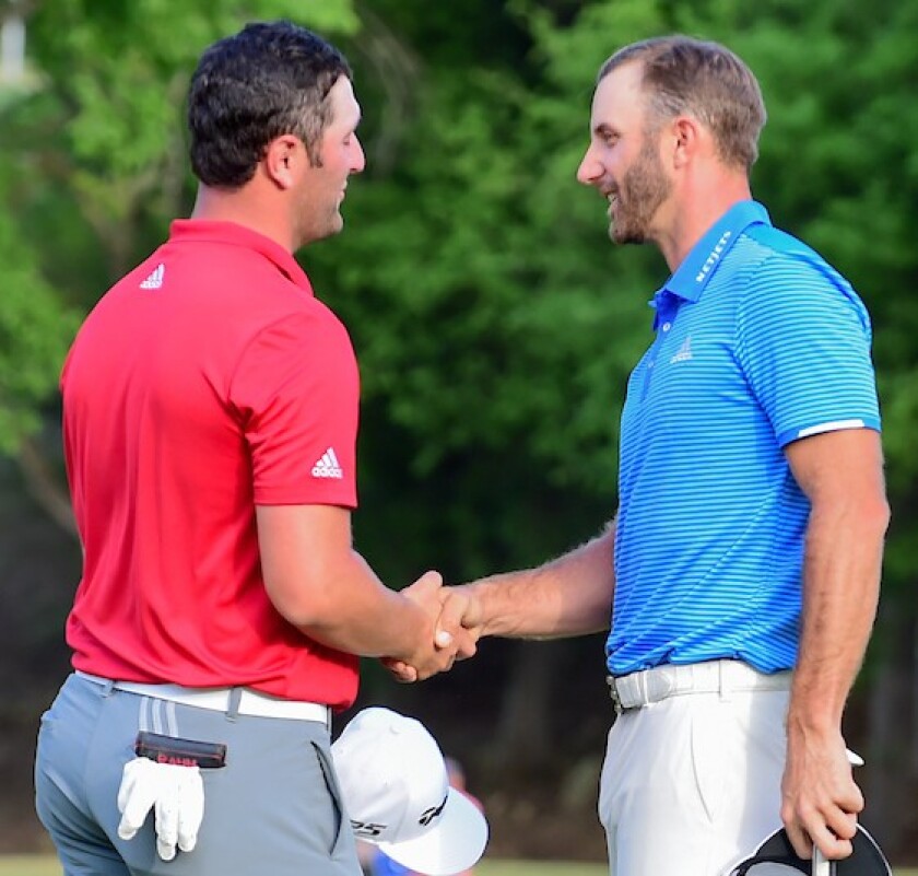 Dustin Johnson Vs Jon Rahm It S A Rivalry On The Pga Tour That Won T Last