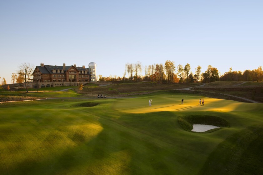 Primland. A sport resort, situated on a mountain top in the Blue Ridge Highlands of Virginia.