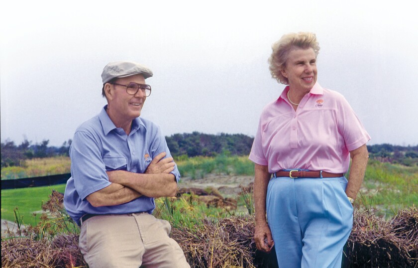 Pete and Alice Dye | Kiawah Island Resort | Ocean Course