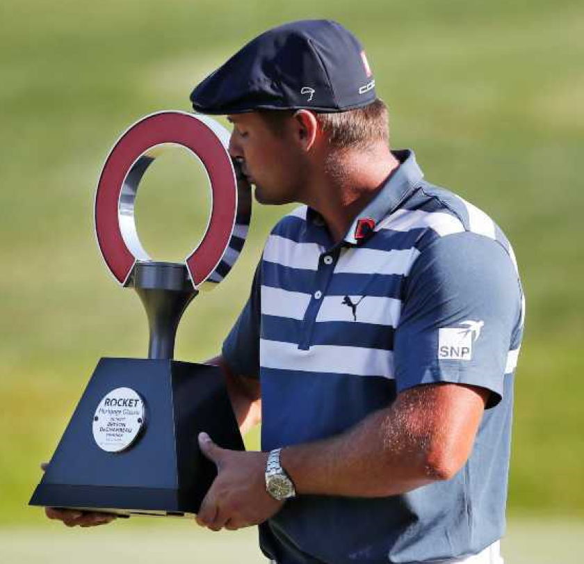 JumboMax Grips Bryson DeChambeau wins 2020 Rocket Mortgage Classic