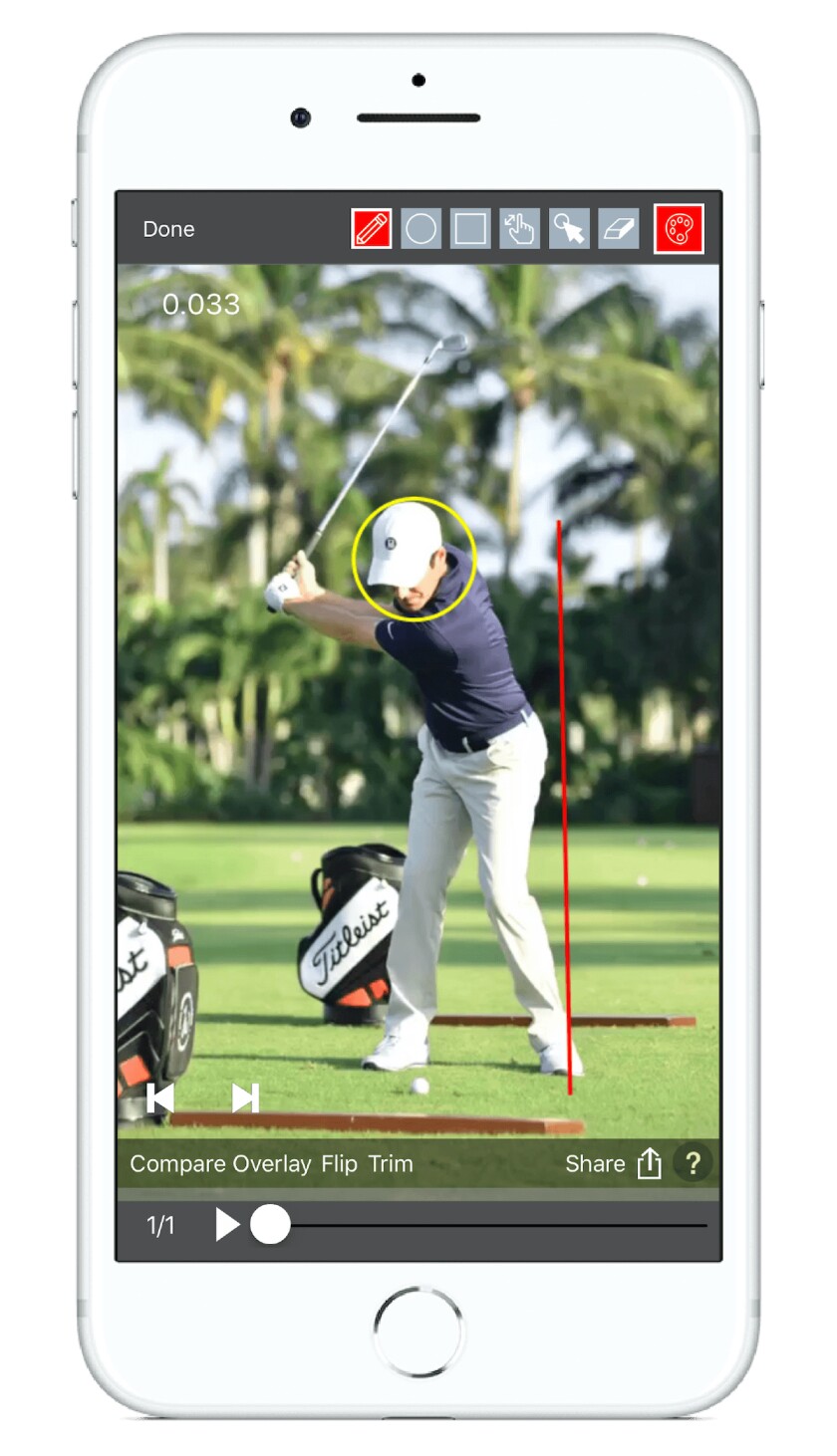 V1 Sports golf analyzer