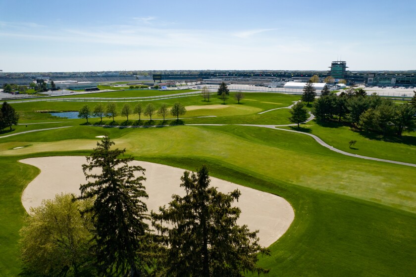 Brickyard Crossing: Hole 10 (front) | Hole 7 (back)