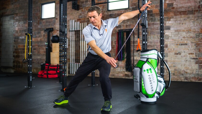 GolfForever Morning Read generating maximum power and balance for golf game