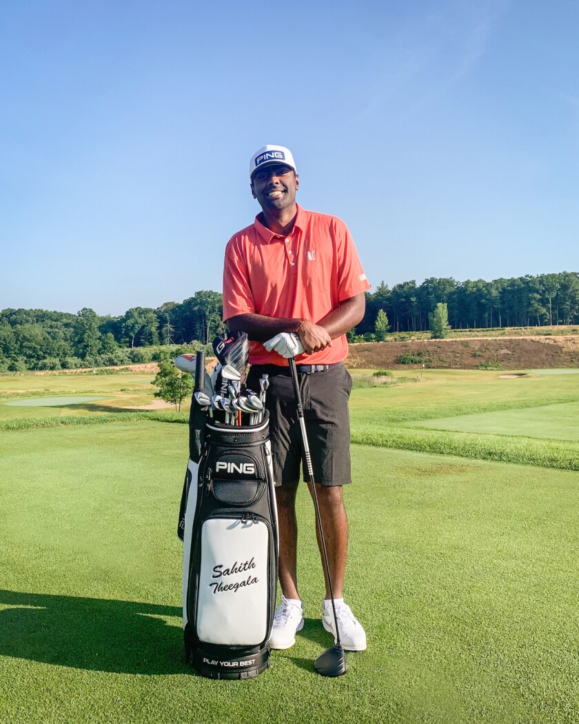 Ping signs Sahith Theegala